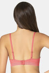 Amante Padded Wired Full Coverage T-Shirt Bra - Pink — thumbnail 3